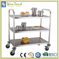 Room service trolley specification restaurant food service trolley